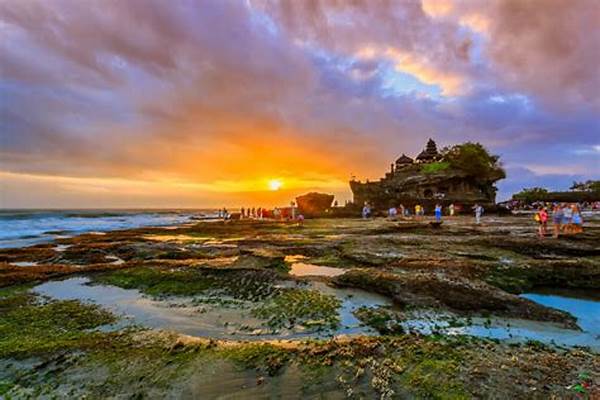 Foto-foto Sunset Di Tanah Lot