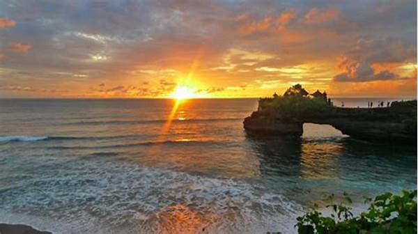 Fotografi Matahari Terbenam Bali