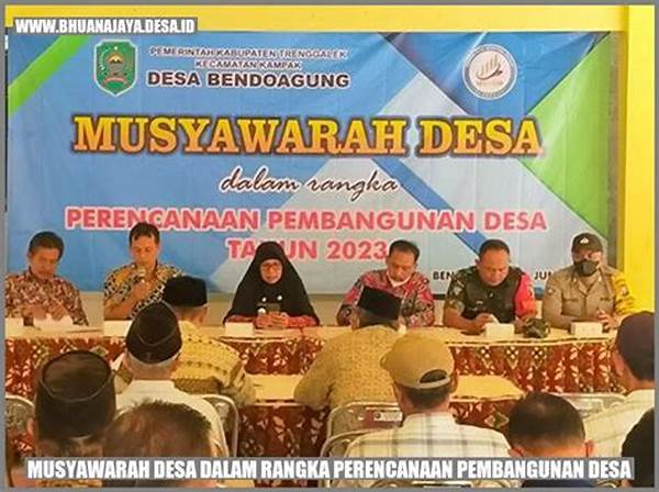 Musyawarah Warga Untuk Pembangunan Desa