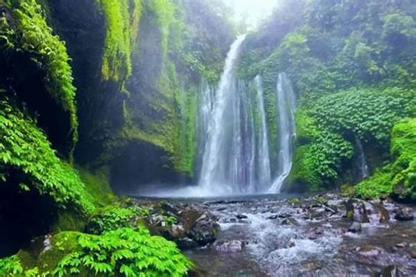 Pesona Air Terjun Sendang Gile