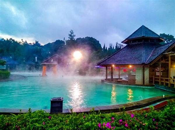 Wisata Air Panas Dengan Pemandangan Alam