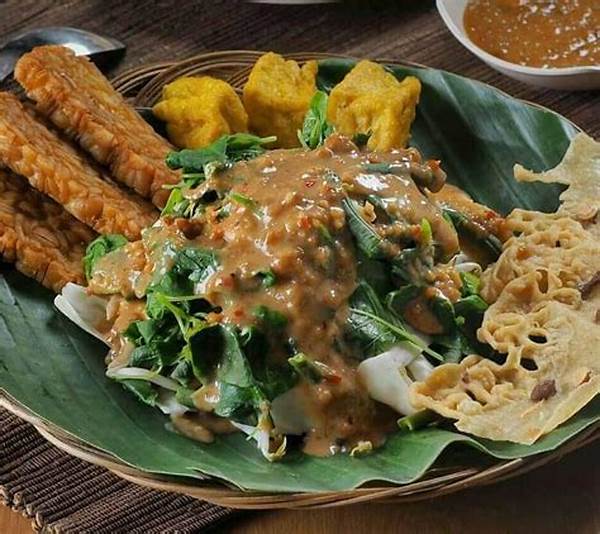 Kearifan Lokal Bumbu Pecel Madiun Jawa.