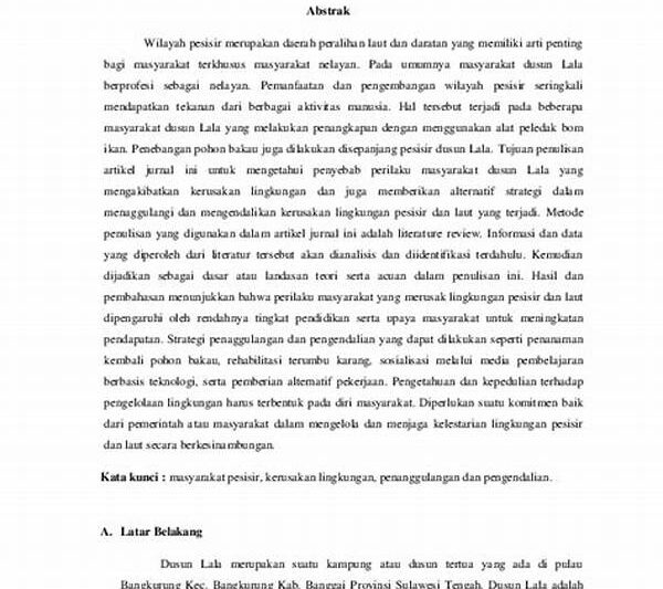 Penanggulangan Kerusakan Lingkungan Sulawesi