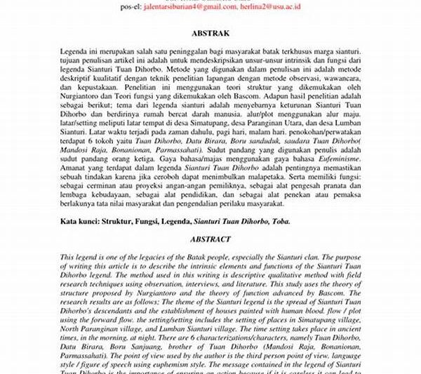 Folklor Dan Cerita Rakyat Batak