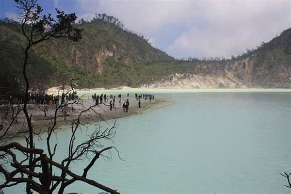 Lanskap Unik Kawah Putih Ciwidey