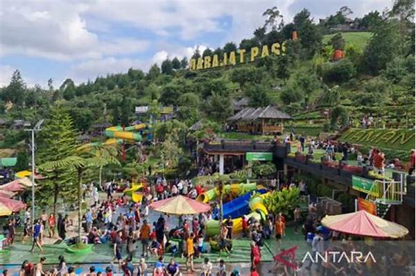 Liburan Keluarga Di Pemandian Air Panas