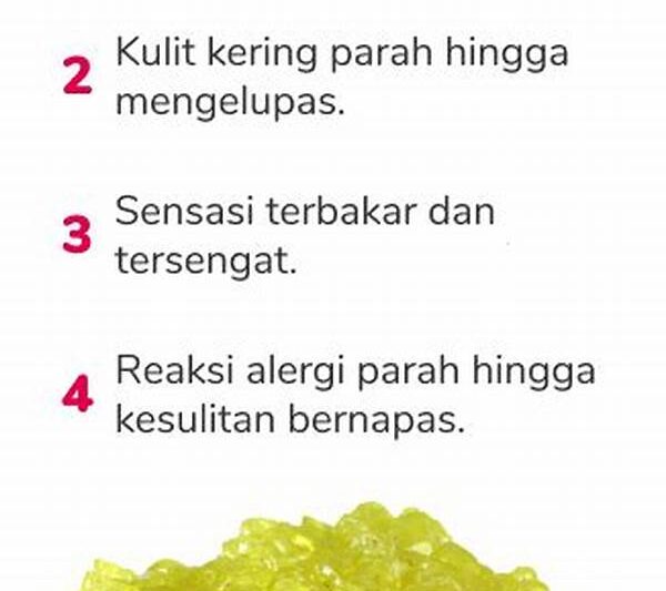 Manfaat Sulfur Untuk Kesehatan Kulit