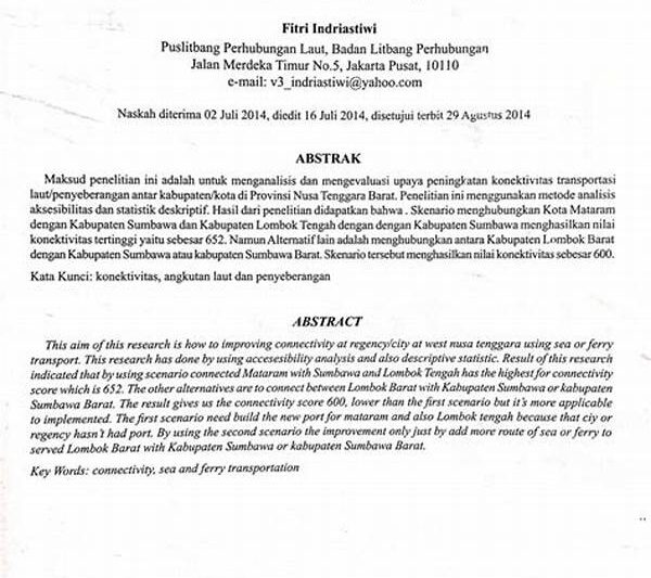 Peningkatan Konektivitas Antar Kota