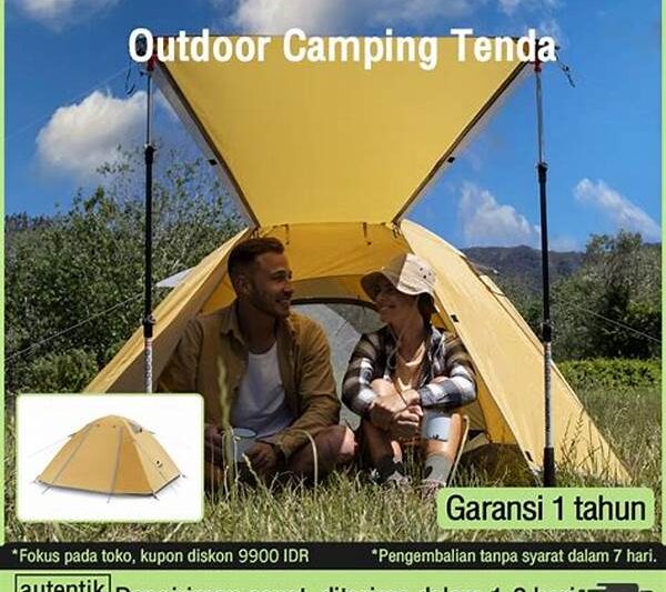 Tenda Ringan Tahan Angin