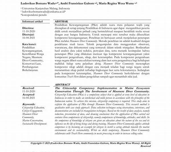 Konservasi Ekosistem Melalui Studi Oceanografi