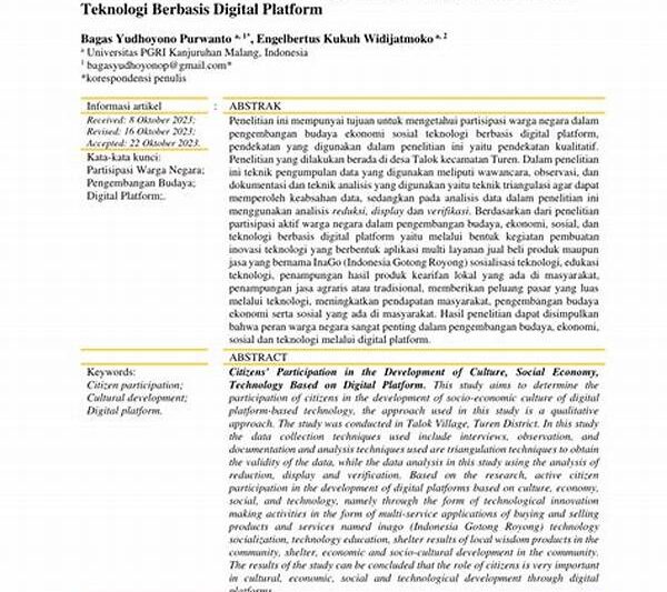Partisipasi Aktif Warga Negara