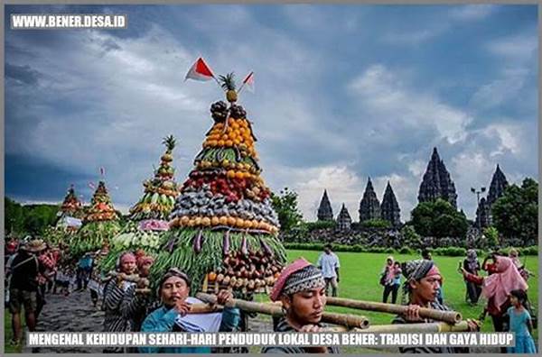 “desa Adat Dengan Tradisi Unik”