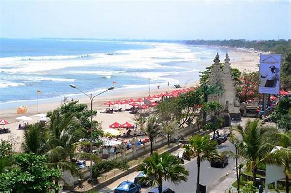 “panorama Pantai Kuta Bali”